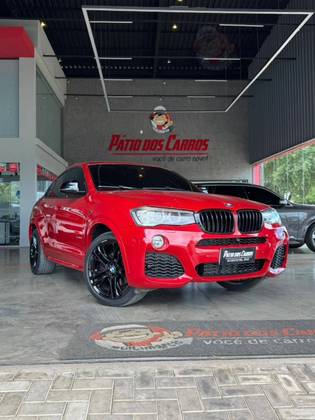 BMW X4 3.0 M SPORT 35I 4X4 24V TURBO GASOLINA 4P AUTOMÁTICO BMW X4 3.0 M SPORT 35I 4X4 24V TURBO GASOLINA 4P AUTOMÁTICO